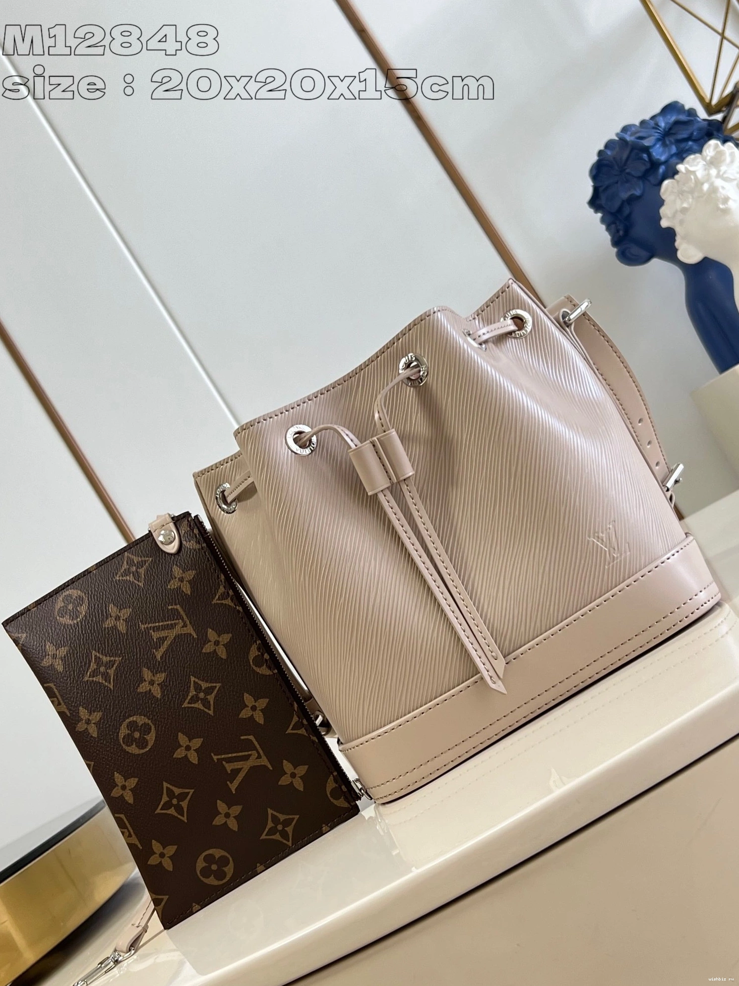 WIS BB-20*20*15cm VUITTON NÉONOÉ LOUIS 0825